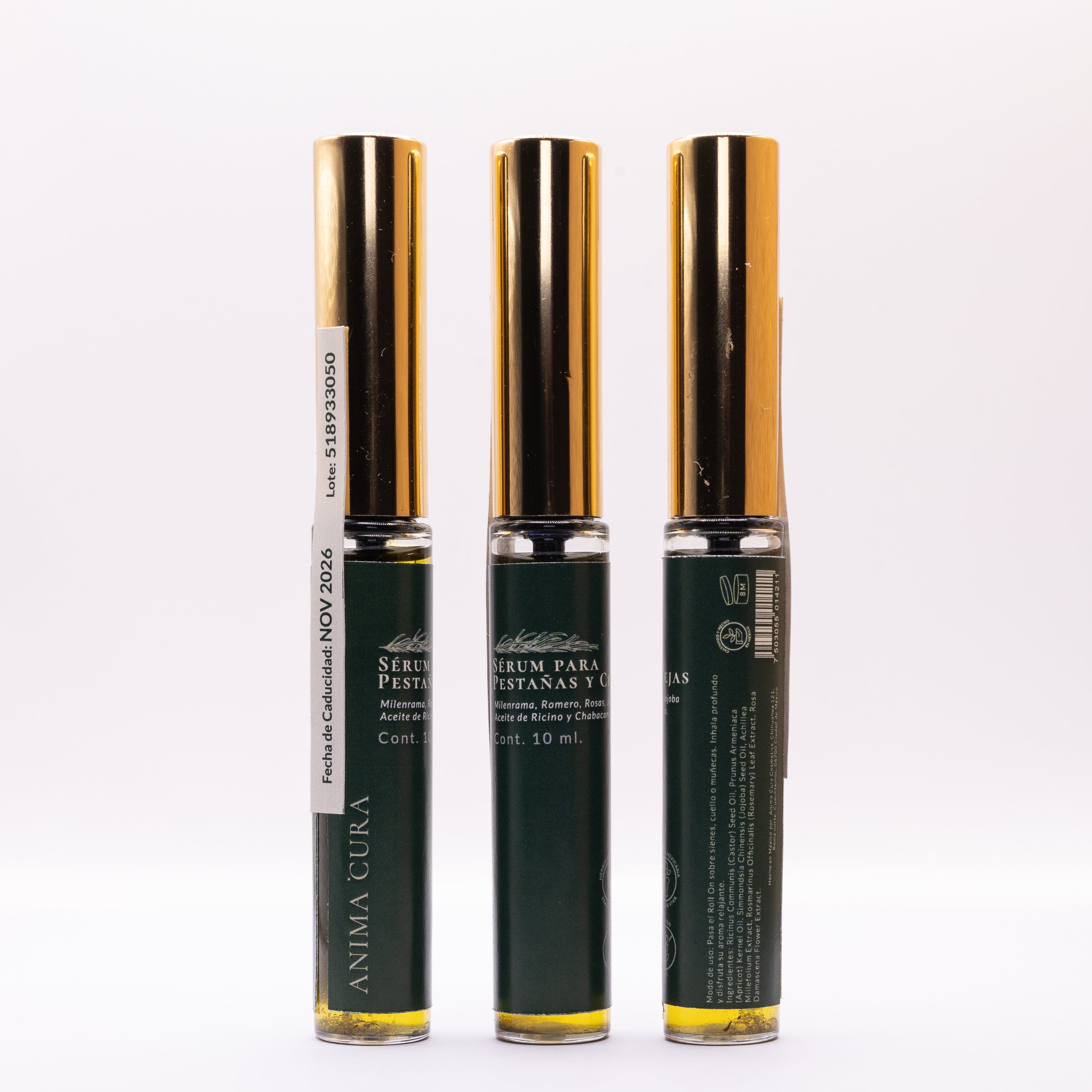 Óleo fortalecedor de pestañas y cejas.